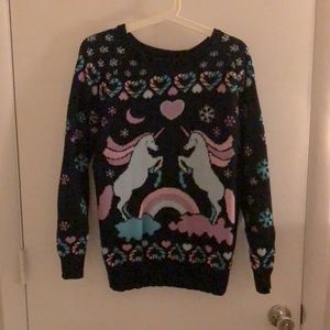 Hot Topic - Pastel Unicorn Sweater